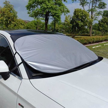 遮陽隔熱✨ 汽車前擋防曬隔熱遮陽板四季通用防落葉室外停車車載好物遮陽擋 前挡遮阳板
