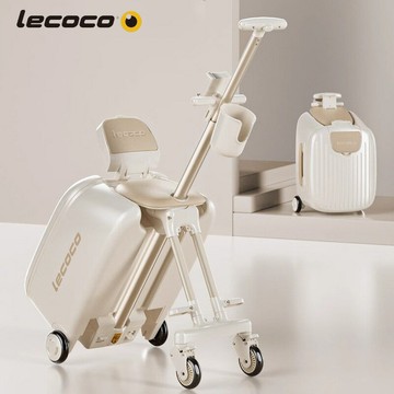 免運 開立發票 嬰兒推車 溜溜車 遛娃行李箱兒童寶寶可坐騎旅行箱拉桿箱溜娃神器