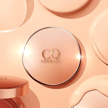 【超值任選】CQ思珂 璀璨粉嫩光氣墊粉餅SPF50★★★(2色任選)-禹安推薦
