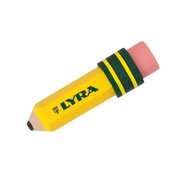 LYRA LYRA 黃桿鉛筆造型擦 1入 (LY006)