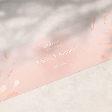 結婚簽名綢 婚禮簽名綢 禮金桌佈  婚禮簽到 簽名海報 簽名軸