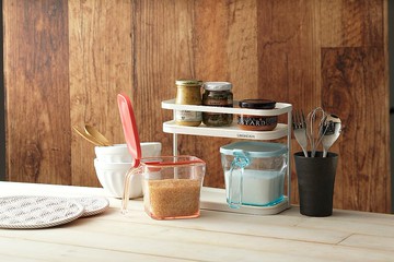 日本LIBERALISTA 調味料罐收納架組(小)