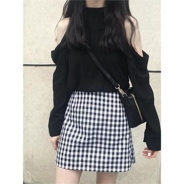 2024初春新款女裝炸街蹦迪網紅高冷風酷女孩穿搭氣質兩件套裝裙子