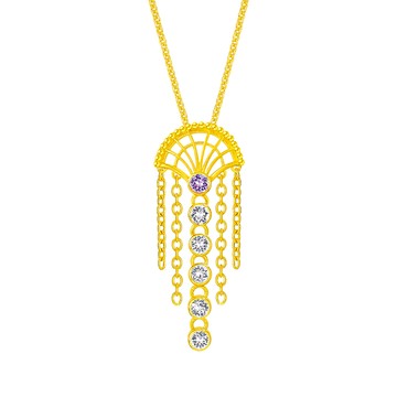Just Gold 雋藝 Linea 黃金吊墜(不含鍊)