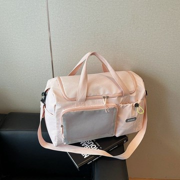 運動健身包女防水乾溼分離游泳包短途旅行包手提輕便大容量行李包 收納包 行李袋 手提行李袋 乾濕分離游泳包 遊泳包
