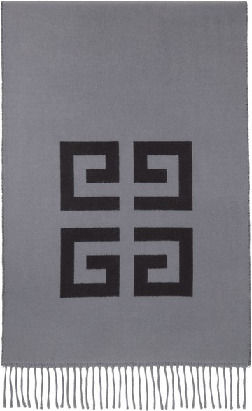 Givenchy 灰色 4G 围巾