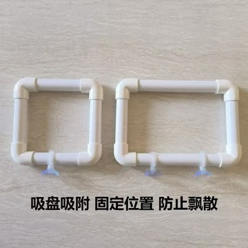 💥桃園出貨💥魚糧餵魚投食圈懸浮烏龜餵食圈超大特大號新款魚兒池塘釣魚圈方形