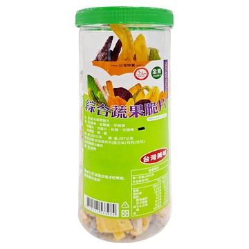 MIAW KO 廟口 綜合蔬果脆片 台灣樂饕  200g  1罐