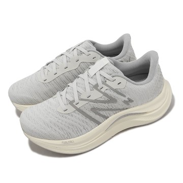 New Balance 紐巴倫 慢跑鞋 Fuelcell Propel V4 D 寬楦 女鞋 灰 米白 緩震 運動鞋 NB WFCPRCB4-D