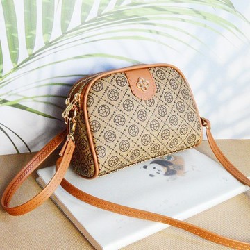 Bag House👜 手機包女2024新款時尚百搭媽媽斜挎零錢包多層印花女單肩小包包
