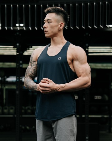 Joined Adapt 肌肉挖背背心【黑】【銀灰】【深藍】【米白】