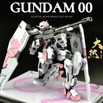 大熱 萬代高達拼裝模型 MG 1/100力天使 預涂裝板噴男生禮物正品