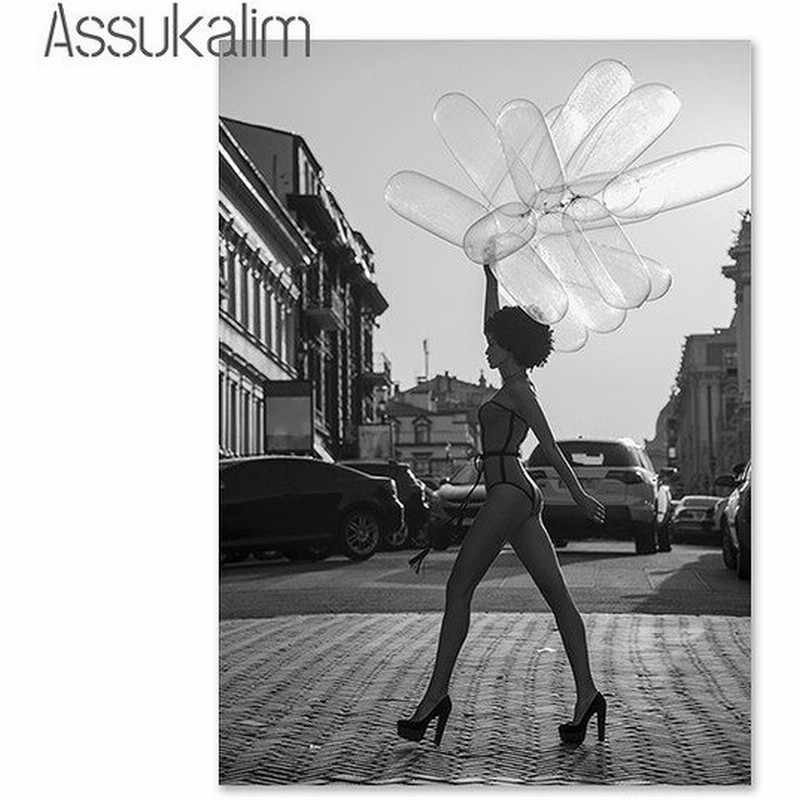 アートポスター おしゃれ ポスター 絵画 壁 北欧 モノクロシリーズ 女性 バルーン デザインno D A3 通販 Lineポイント最大0 5 Get Lineショッピング