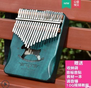 【可開發票】拇指琴拇指琴卡林巴21音初學入門kalimba手指琴手指靈活訓練器