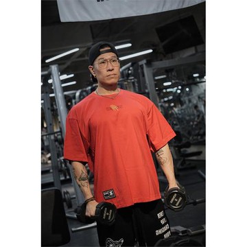 ZEKE LAB「撕裂證明」原創訓練短袖男女 柔軟抗皺面料休閑運動T恤