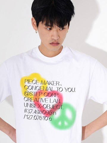 Piece Love Peace T-Shirt _ White