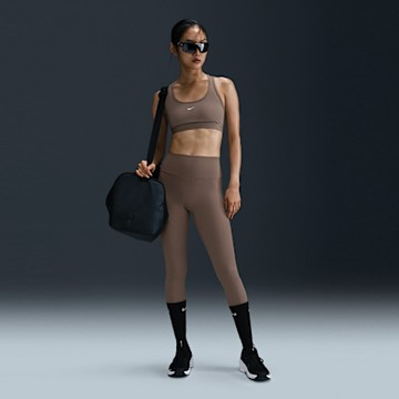 NIKE 緊身長褲 女 運動褲 中度支撐 AS W NK DF ONE HR TIGHT USEAM 棕咖 HJ9196-233