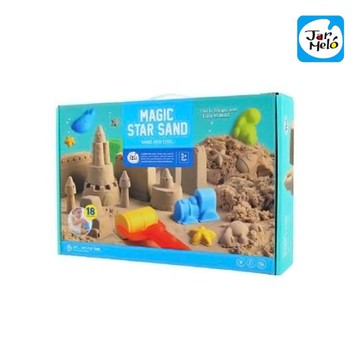 【JarMelo 原創美玩】魔力星空沙套裝組(模具組+1KG星空沙x2)