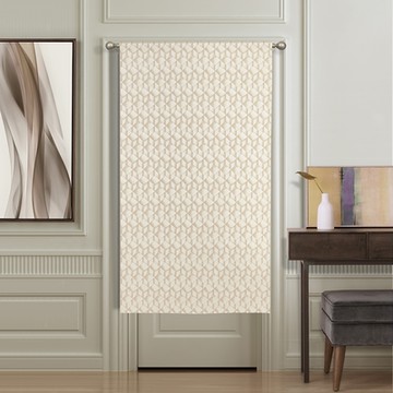 伊美居 - 金字塔緹花半遮光單層風水簾 88x176 1件