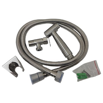 LEADER 麗達 多用途不繡鋼強力清潔沖洗全配組 搭304掛座 ND103-12 1.2m 490g  1組