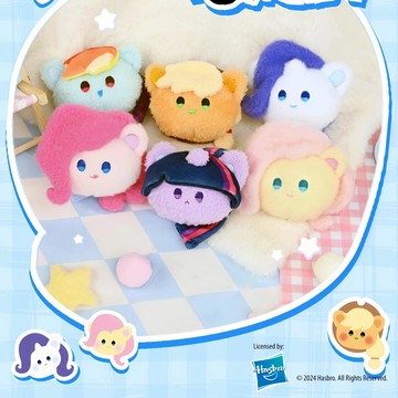 [ HeyCiao] 小馬寶莉大頭丸子系列-毛絨掛件盲盒