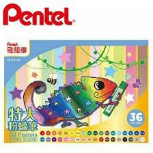 飛龍PENTEL GHT2-12/16/24/36/48 特大粉蠟筆系列 12/16/24/36/48色【APP滿額下單4%點數(單一帳號最高1000點)】7/31止