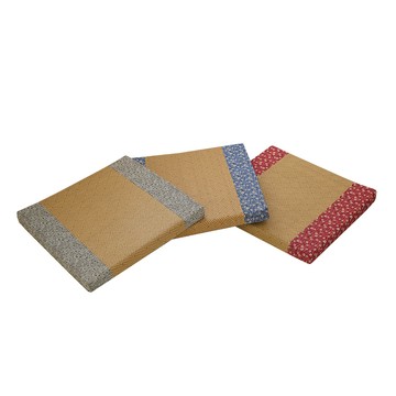 Jindachi 50x50厚5cm 日和風立體紙纖維坐墊 支撐坐墊 工學坐墊 凳子座墊 方形座墊 椅墊 實木椅墊