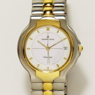 稼働品 美品 UNIVERSAL GENEVE Polerouter ユニバーサル ジュネーブ 