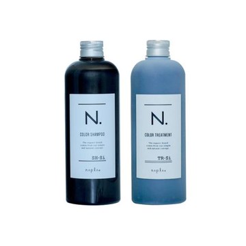 NAPLA 娜普菈_ N.系列 炫彩洗髮精320ml/炫彩護髮乳300ml【銀灰】