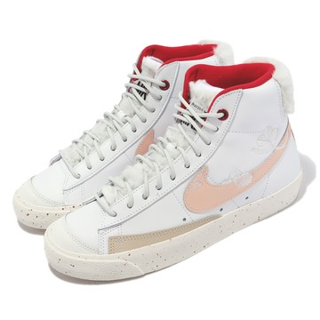 [ACS] Nike Wmns Blazer Mid PRM 女鞋 白 粉紅 Leap High CNY 毛茸茸 兔年 FD4342-181