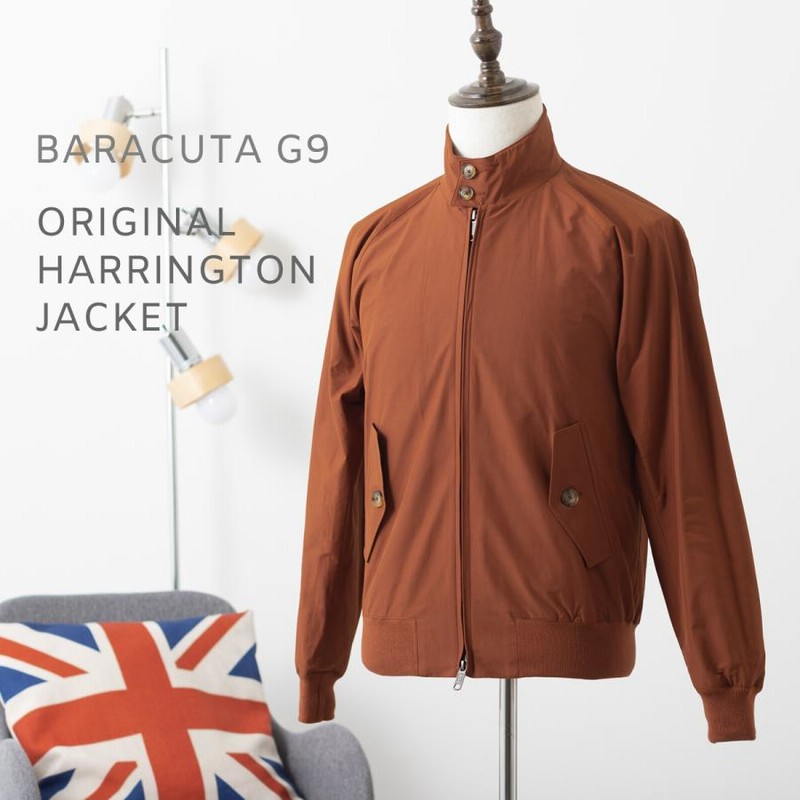 バラクータ G9 オリジナル ハリントンジャケット キャラメル 英国製 Baracuta メンズ リブ ブルゾン 上着 スティーブマックイーン愛用  マクイーン トラッド | LINEショッピング