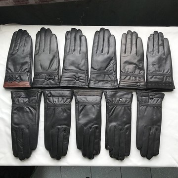 現貨+預購 真皮手套保暖手套-羊皮加絨壓花防風女手套10款74by24【獨家進口】【米蘭精品】
