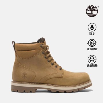 Timberland 男款深小麥色 Britton Road 防水六吋靴│A69UHEN1