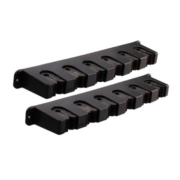 水平款 32 x 6.5 x 3cm 黑色 釣竿收納展示架