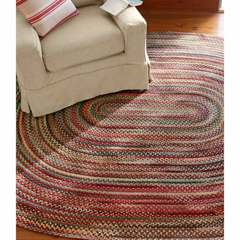 L.L.Bean wool-braided rugs celebrate tradition and craftsmanship