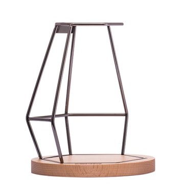 AIDIO｜鑽石手沖咖啡架(手沖架+底座)曜石黑