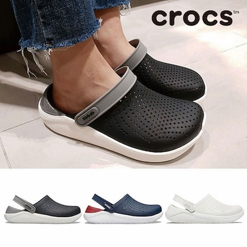 CROCS] 204592 LiteRide Clog クロックス サンダル オフィス