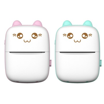 新款C20迷你錯題打印熱敏不干膠標簽手持家用照片小型口袋打印機，【益三和】可開發票