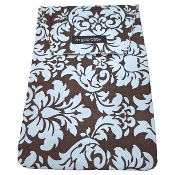 ah goo baby 多用途收納包 內裡為防水材質 可收納多片尿布及濕巾  26 x 17.5cm  復古夜藍