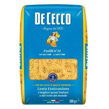 [家速配]De Cecco 義大利螺旋麵500g克