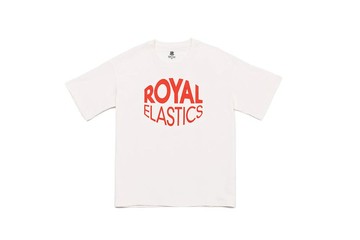 【Royal Elastics】寬版圓領 Logo Tee 米色 R31132-010