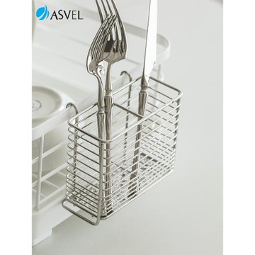 筷子收納盒日本asvel不銹鋼筷筒家用廚房置物架瀝水勺子筷簍筷籠