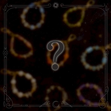 緣份款花圈吊飾盲盒-黑