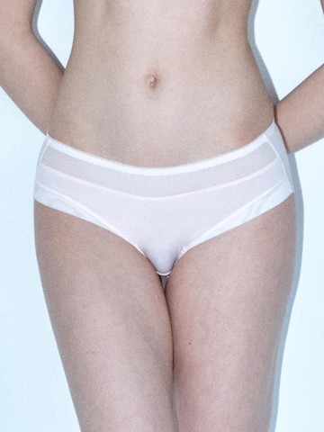 Wireless Cool Mesh Bralette Hem Panty (EBWQF3710M)