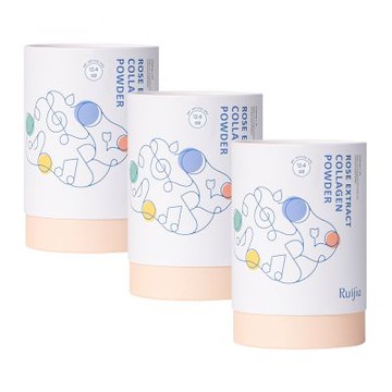 【露奇亞】玫瑰萃取膠原蛋白粉3入組(30日份/盒)(自拍不用美肌)