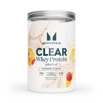 Clear Whey Protein Splash of Flavour - 390G - 15servings - Splash Of - Raspberry & Lemon