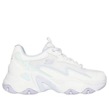 Skechers 思克威爾 D Lites 5.0 [150524WMLT] 女 休閒鞋 厚底 老爹鞋 舒適 白藍紫
