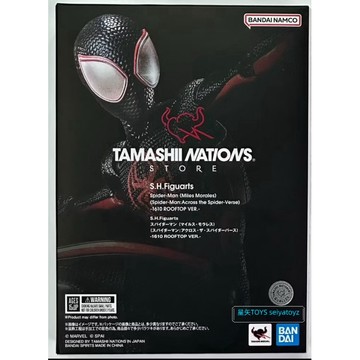 星矢TOY 板橋實體店 SHF 蜘蛛人 邁爾斯·莫拉雷斯 1610 屋頂 Ver 穿越新宇宙 BANDAI 正版