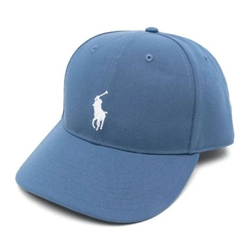 POLO RALPH LAUREN BLUE CASUAL CAP 藍色男款配件