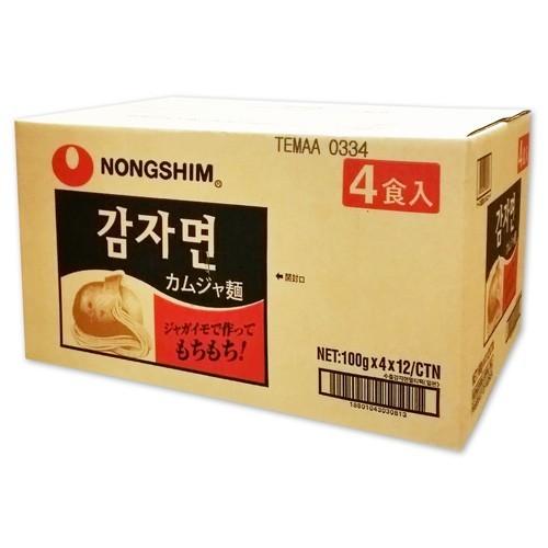 農心 じゃがいも麺 100g BOX (48個入)   韓国食品 韓国ラーメン